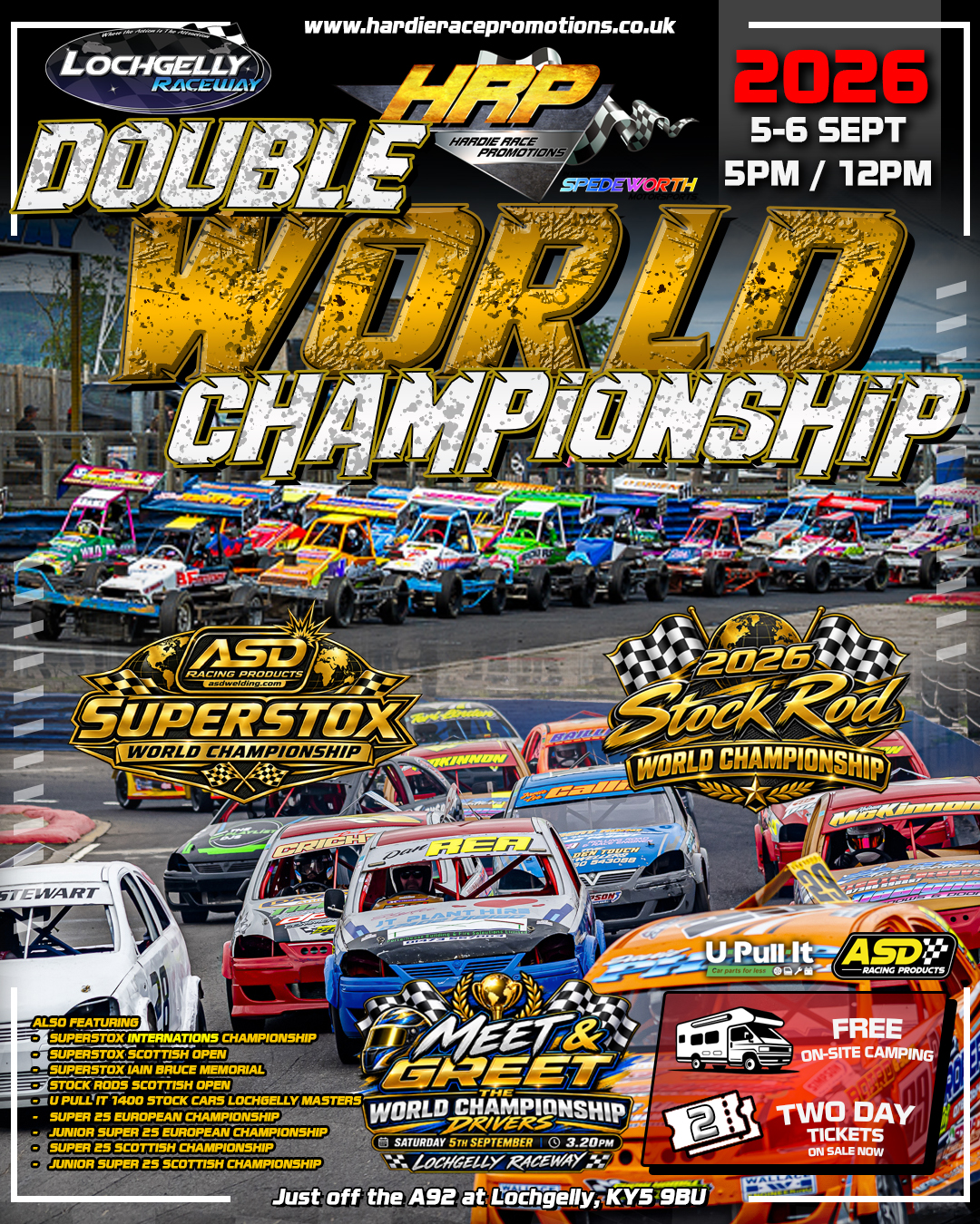 DOUBLE WORLD CHAMPIONSHIP WEEKEND 2026
